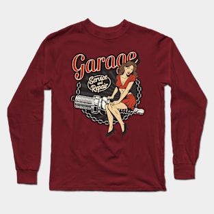 Garage Service and Repair Long Sleeve T-Shirt